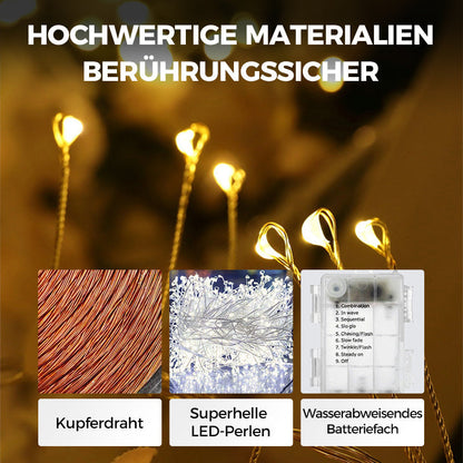 ✨✨LAST DAY SALE 49% OFF!!!✨✨Kupferdraht Feuerwerkskörper Lichterkette