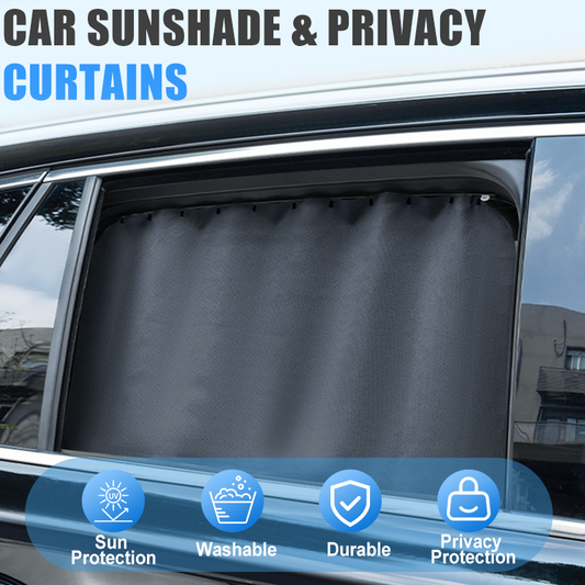 Auto-Sicht- & Sonnenschutzvorhang – Hitzeschutz & Privatsphäre unterwegs