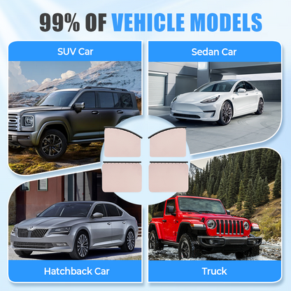 Auto-Sicht- & Sonnenschutzvorhang – Hitzeschutz & Privatsphäre unterwegs