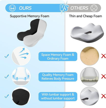 🎁Limitierter Verkauf 50 % Rabatt⏳💺Rutschfester Sitz aus Memory-Schaumstoff
