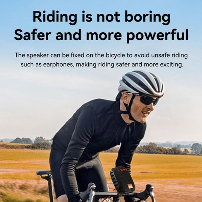 🔊 55% RABATT! 🚲 Bluetooth-Sportlautsprecher für Fahrräder – IPX5 wasserdicht, Stereo-Klang & TWS-Verbindung ⚡