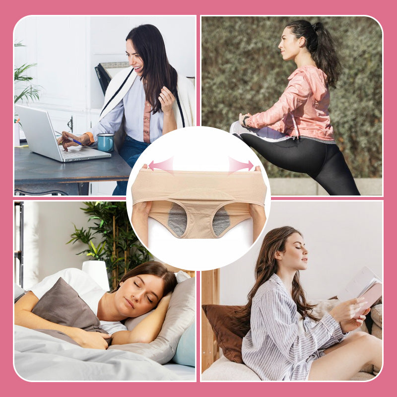 🌸KAUFE 5 UND ERHALTE 5 GRATIS 🌸2025 Neueste High Waist Leak proof Höschen