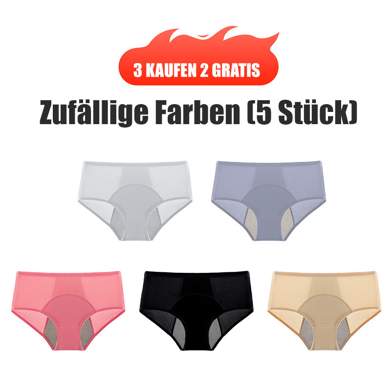 🌸KAUFE 5 UND ERHALTE 5 GRATIS 🌸2025 Neueste High Waist Leak proof Höschen