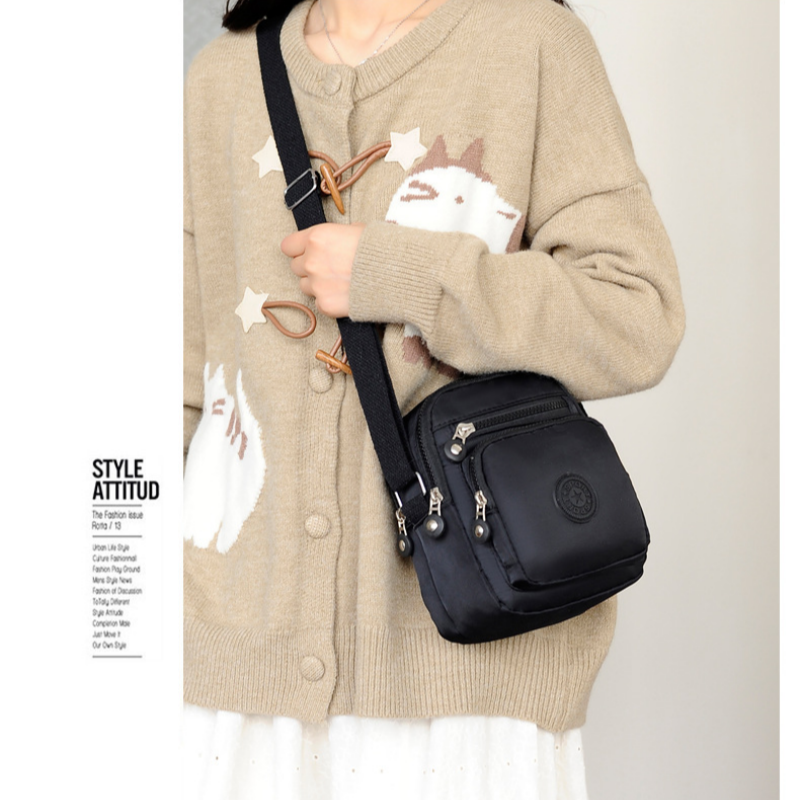 ✨  Leichter Sack à la mode mit Design Multi-Taschen 👜