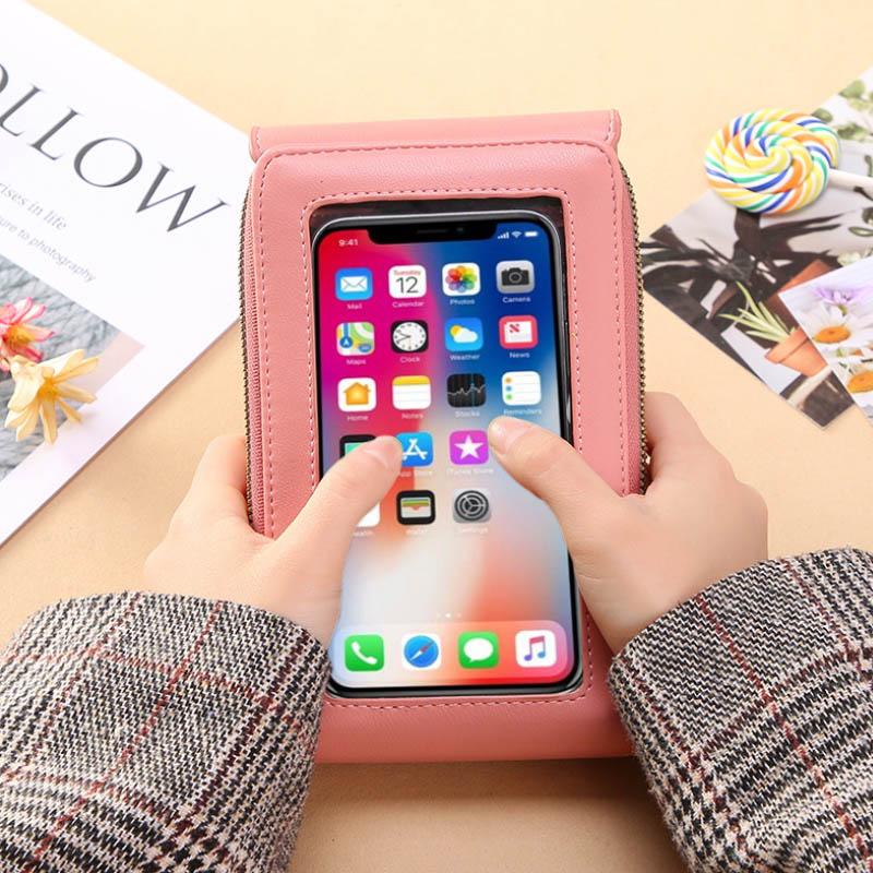🚚 Massive Nachfüllung läuft! ⚡ 📱 Touchscreen-Messengertasche für Damen – Handy-Ladefach, Diebstahlsicher & Wasserdicht ✨