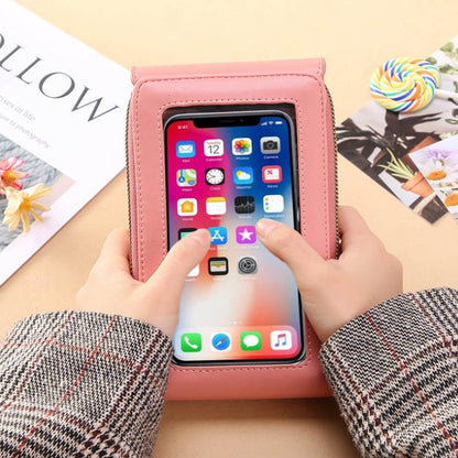 🚚 Massive Nachfüllung läuft! ⚡ 📱 Touchscreen-Messengertasche für Damen – Handy-Ladefach, Diebstahlsicher & Wasserdicht ✨