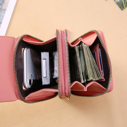🚚 Massive Nachfüllung läuft! ⚡ 📱 Touchscreen-Messengertasche für Damen – Handy-Ladefach, Diebstahlsicher & Wasserdicht ✨
