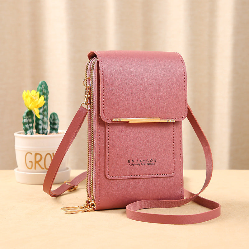 🚚 Massive Nachfüllung läuft! ⚡ 📱 Touchscreen-Messengertasche für Damen – Handy-Ladefach, Diebstahlsicher & Wasserdicht ✨