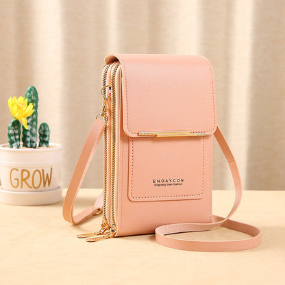 👜 60% RABATT! 📱 Touchscreen-Messengertasche für Damen – Handy-Ladefach, Diebstahlsicher & Wasserdicht ✨