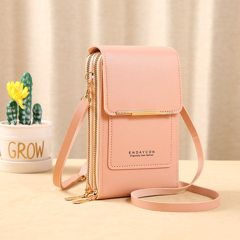 🚚 Massive Nachfüllung läuft! ⚡ 📱 Touchscreen-Messengertasche für Damen – Handy-Ladefach, Diebstahlsicher & Wasserdicht ✨