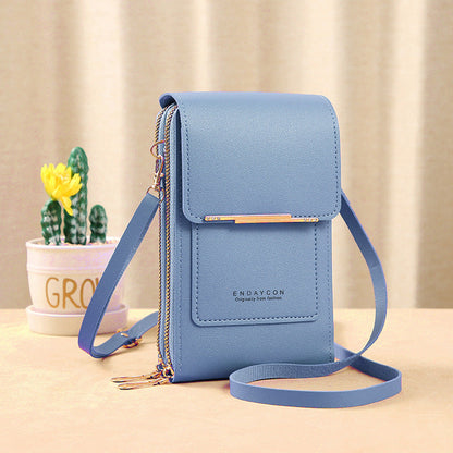 🚚 Massive Nachfüllung läuft! ⚡ 📱 Touchscreen-Messengertasche für Damen – Handy-Ladefach, Diebstahlsicher & Wasserdicht ✨