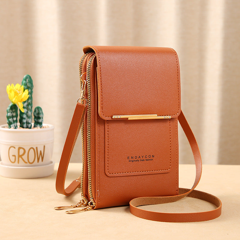 🚚 Massive Nachfüllung läuft! ⚡ 📱 Touchscreen-Messengertasche für Damen – Handy-Ladefach, Diebstahlsicher & Wasserdicht ✨