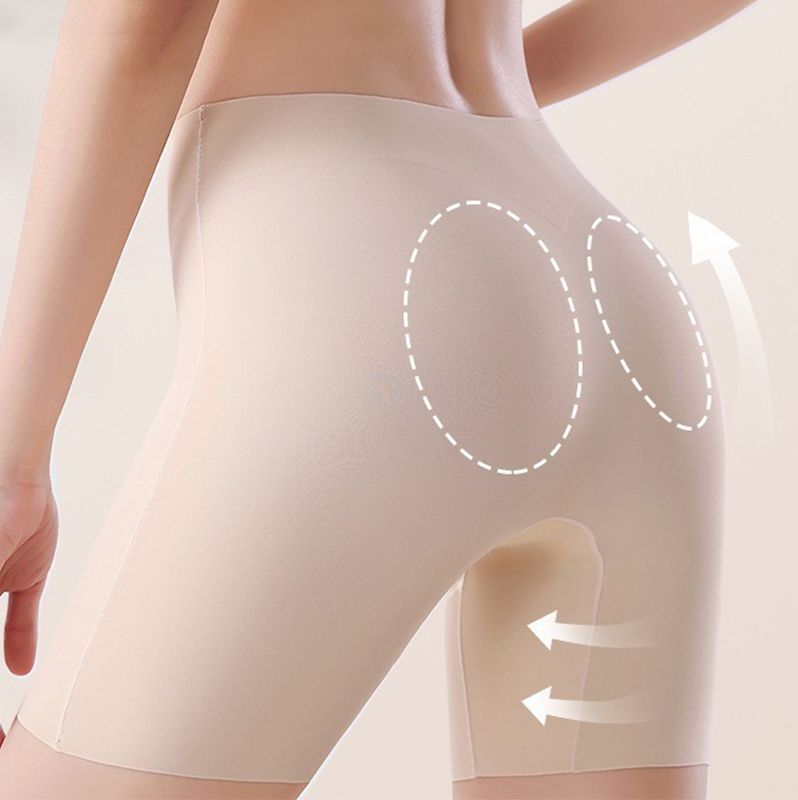 Damen-Hochwaist-Slip aus glatter Seide 🍑✨ – formend & hip-betonend für eine perfekte Silhouette! 💃