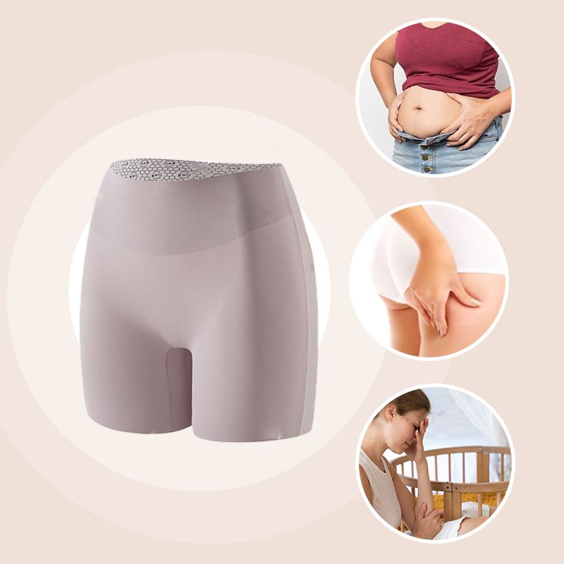 Damen-Hochwaist-Slip aus glatter Seide 🍑✨ – formend & hip-betonend für eine perfekte Silhouette! 💃