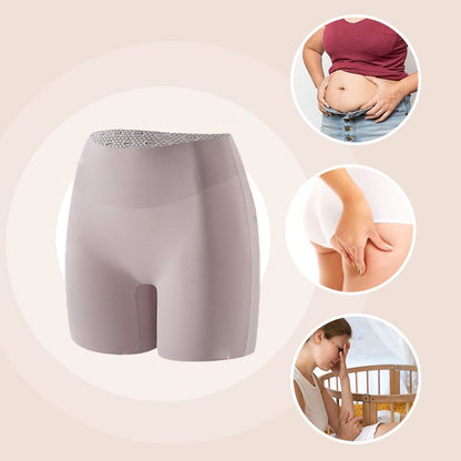 Damen-Hochwaist-Slip aus glatter Seide 🍑✨ – formend & hip-betonend für eine perfekte Silhouette! 💃