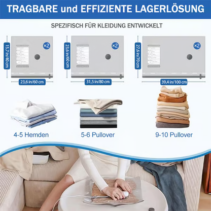Vacuum Storage Bags with USB Electric Pump
