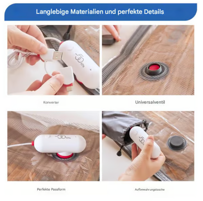 Vacuum Storage Bags with USB Electric Pump