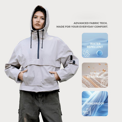 💜 LETZTER TAG - 49% RABATT 💜 3-in-1 Wasserdichte Damenjacke – Regen, Wind & Kälte, alles abgedeckt