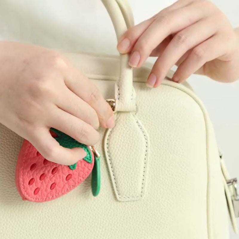 Niedliche fruchtförmige Mini-Münztasche