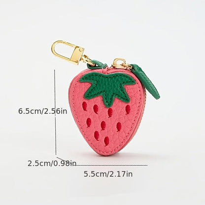 Niedliche fruchtförmige Mini-Münztasche