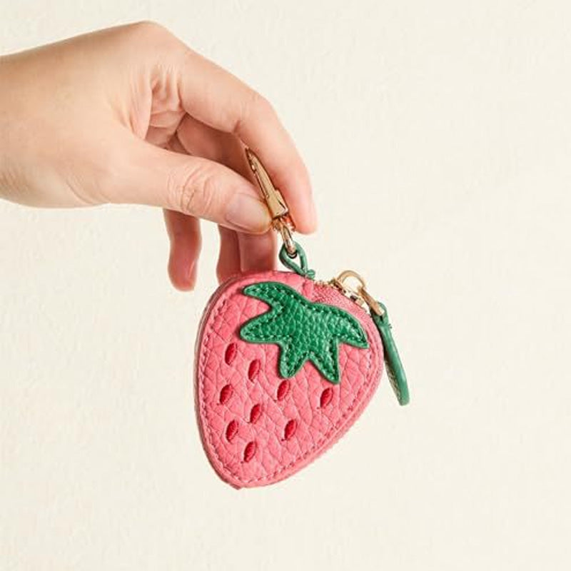 Niedliche fruchtförmige Mini-Münztasche