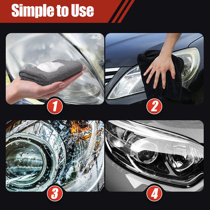 Scheinwerfer-Restaurierungsset für vergilbte und trübe Scheinwerfer