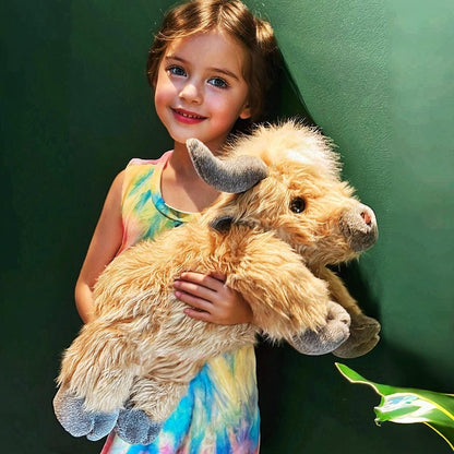 🎁 Dein neues Lieblings-Weihnachtsgeschenk: Das süße Hochlandrind-Kuscheltier! 🐮✨