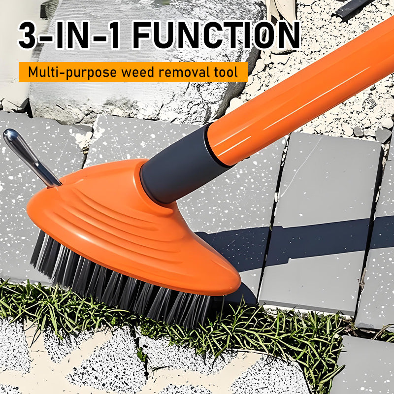 🌿 50% RABATT! 🧹 3-in-1-Drahtbürsten-Set zum Unkrautjäten – Robuste Metallborsten, Ergonomische Griffe & Ideal Für Fugen, Terrassen & Gehwege 🏡