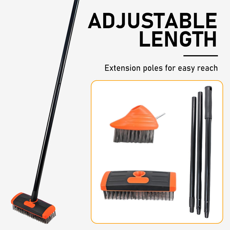 🌿 50% RABATT! 🧹 3-in-1-Drahtbürsten-Set zum Unkrautjäten – Robuste Metallborsten, Ergonomische Griffe & Ideal Für Fugen, Terrassen & Gehwege 🏡