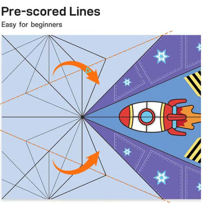 ✈️ 50% RABATT JETZT! ✨ Kreatives DIY-Papierfliegerset - Baue & Starte 10 Modelle, Pädagogisches STEM-Spielzeug für Kinder 6-12 Jahre 🧠🎯