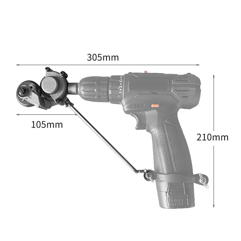 ⚡ Jetzt 50 % RABATT! ✨ Elektrische Bohrmaschinen-Blechschneider – 3-in-1 Werkzeug für Stahl, Aluminium & Kupfer mit lasergeführter Präzision 🔧💥