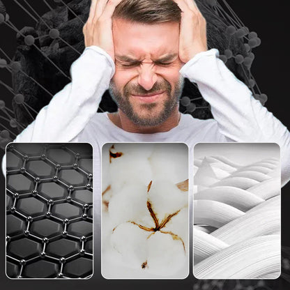 Herren-Crew-Socken aus geruchshemmender Graphene-Mischung – 5 Paar/Set