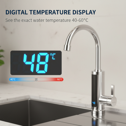 💥2025 Neues Upgrade🔥Durchlauferhitzer-Wasserhahn