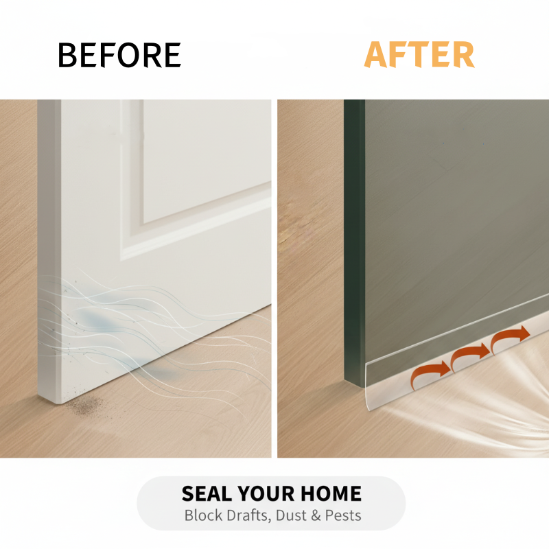 🚪 40% RABATT! 🏠 Selbstklebendes Dichtungsband – Einfach anzubringen, Isoliert Zugluft & Reduziert Lärm ✅