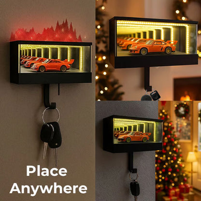 🔥Black-Friday-Mega-Angebot – 50% Rabatt!🔥Infinity Mirror LED-Garagen-Schlüsselhalter