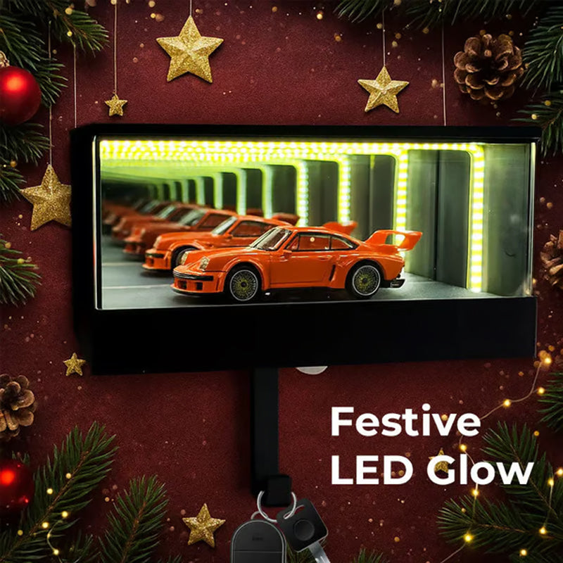 🔥Black-Friday-Mega-Angebot – 50% Rabatt!🔥Infinity Mirror LED-Garagen-Schlüsselhalter