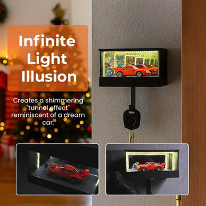 🔥Black-Friday-Mega-Angebot – 50% Rabatt!🔥Infinity Mirror LED-Garagen-Schlüsselhalter