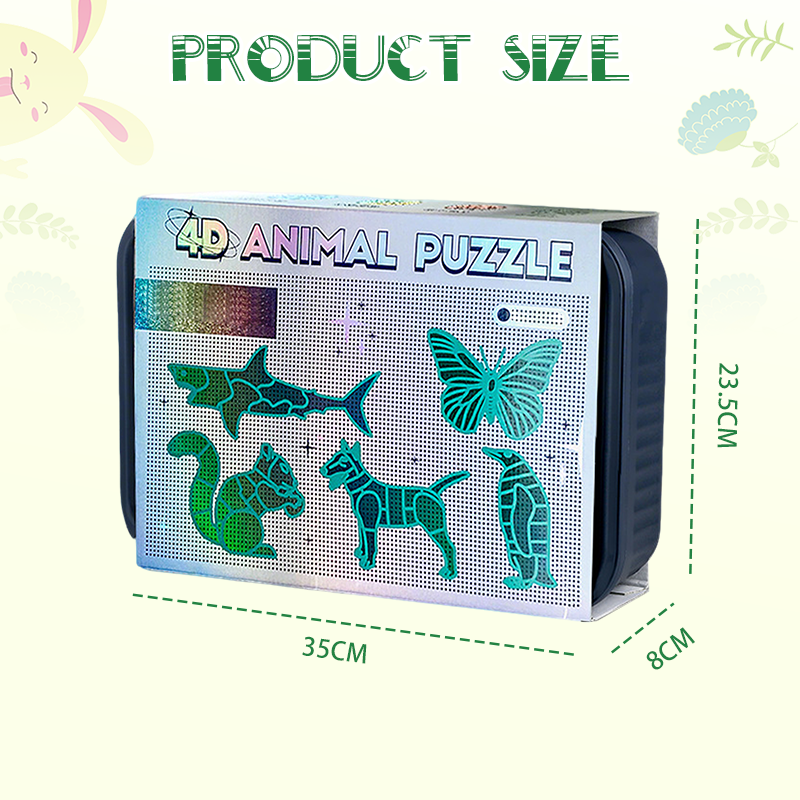 ✅Kinderspielsachen für Kinder insekten und tierische Slot-Assembly