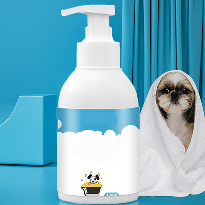🐾 🔥 Sanfter Pflanzlicher Deo-Schaum für Haustiere - Neutralisiert Gerüche & Pflegt das Fell, Ideal für Zwischen den Bädern ✨