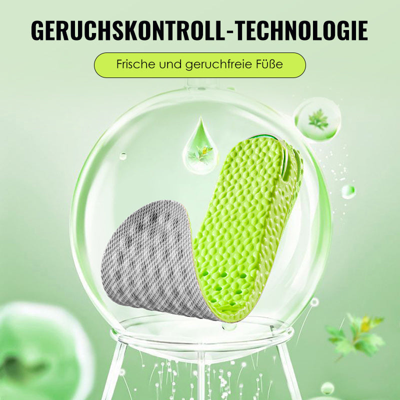 Bequeme Einlegesohlen mit Luftpolster und Erhöhungseffekt