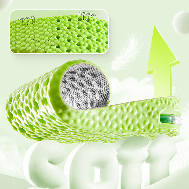 Bequeme Einlegesohlen mit Luftpolster und Erhöhungseffekt