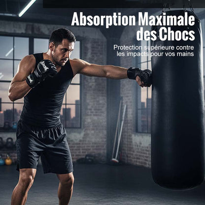 Boxhandschuhe mit Handgelenkstütze und Stoßdämpfung