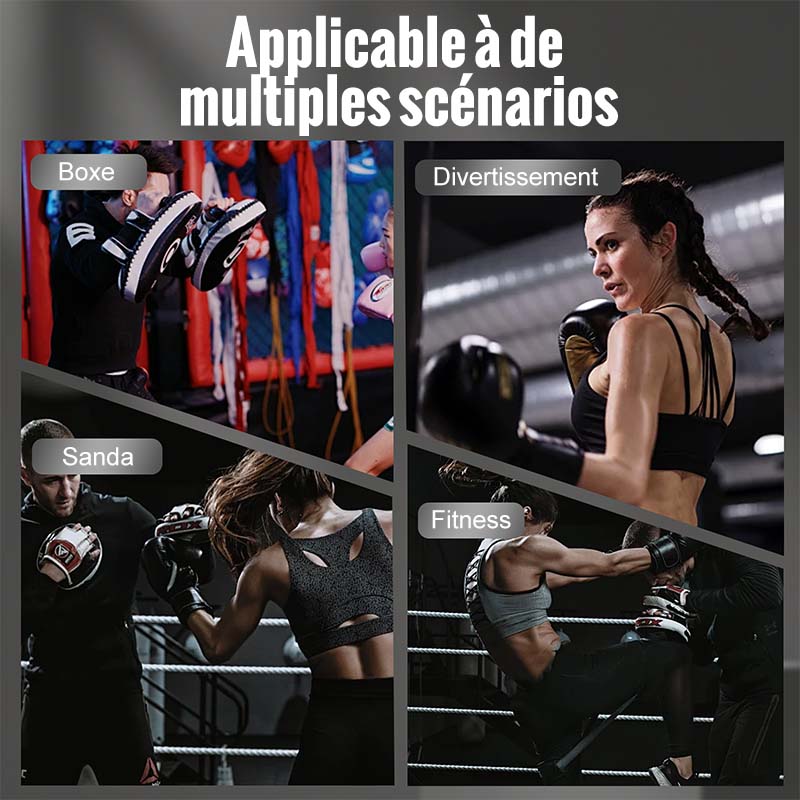 Boxhandschuhe mit Handgelenkstütze und Stoßdämpfung