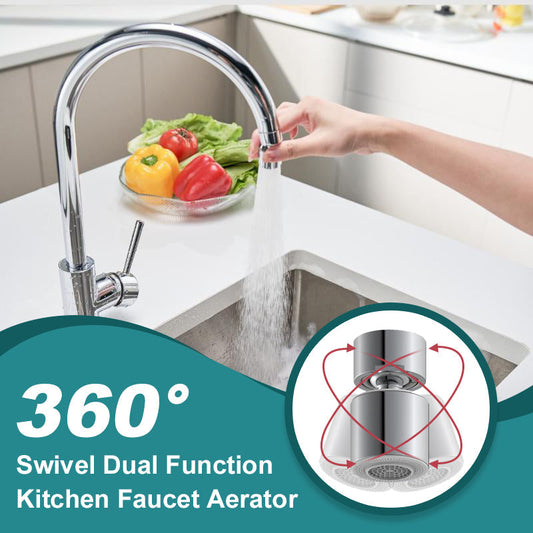 🚰✨ 360° Drehbarer Wasserhahn mit 2-in-1-Funktion & Trinkwassersprudler – Präzise Armaturen für flexibles, nachhaltiges Kochen! 🌱💧