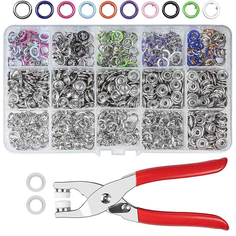 🧵【Limitiertes Angebot – 50% Rabatt!】 🔘 DIY-Knopf-Set – Komplettes Werkzeugset, einfache Anwendung & langlebige Befestigung – Ideal zum Reparieren & Verstärken Ihrer Kleidung ✂️