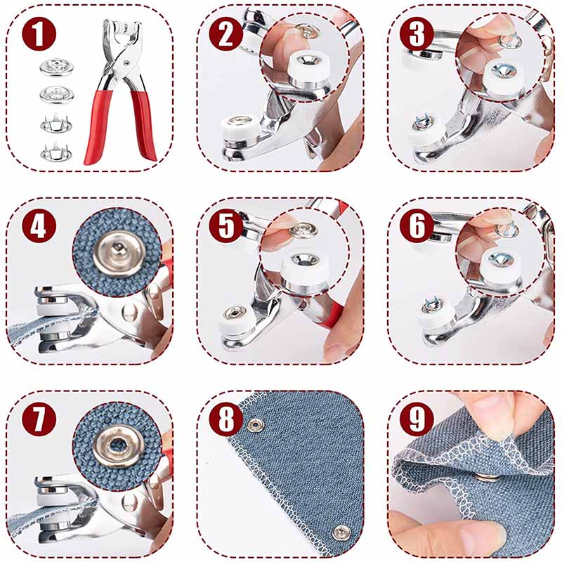 🧵【Limitiertes Angebot – 50% Rabatt!】 🔘 DIY-Knopf-Set – Komplettes Werkzeugset, einfache Anwendung & langlebige Befestigung – Ideal zum Reparieren & Verstärken Ihrer Kleidung ✂️