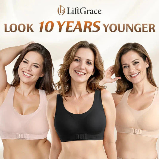 🔥Nieuwjaarsspecials🔥 Ondersteunende, draadloze hefbeha voor comfort de hele dag door