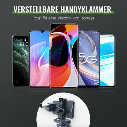 Mini-Taschenfernglas mit Smartphone-Halterung