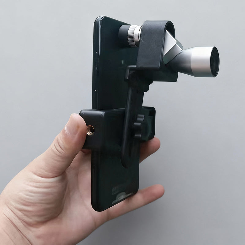 Mini-Taschenfernglas mit Smartphone-Halterung