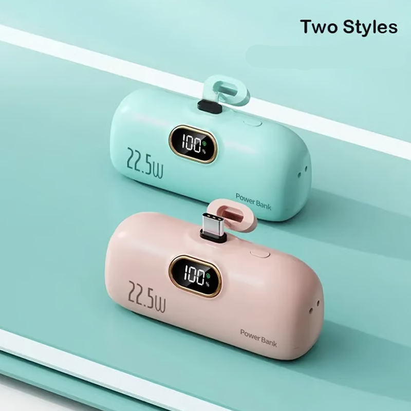 🥳💞 Über 50.000 Stück verkauft!⚡🔋📱Mini-Powerbank 5000mAh – Tragbar, Schnellladung & Perfekt für Unterwegs ✨